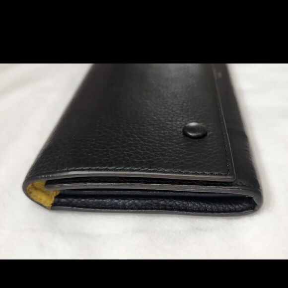 Celine  Long Black Snap Wallet - Picture 4 of 8